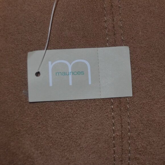 Women's Maurices floral cardigan crocheted detail in back size XL $32… - Picture 4 of 5